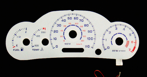 2 Stage Chevy 2000-2005 Cavalier Reverse Glow Gauges