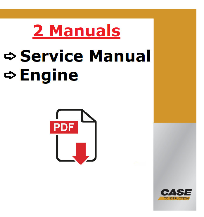 Case 570MXT Loader Complete Shop Repair Service Manual + Engine 6-43571