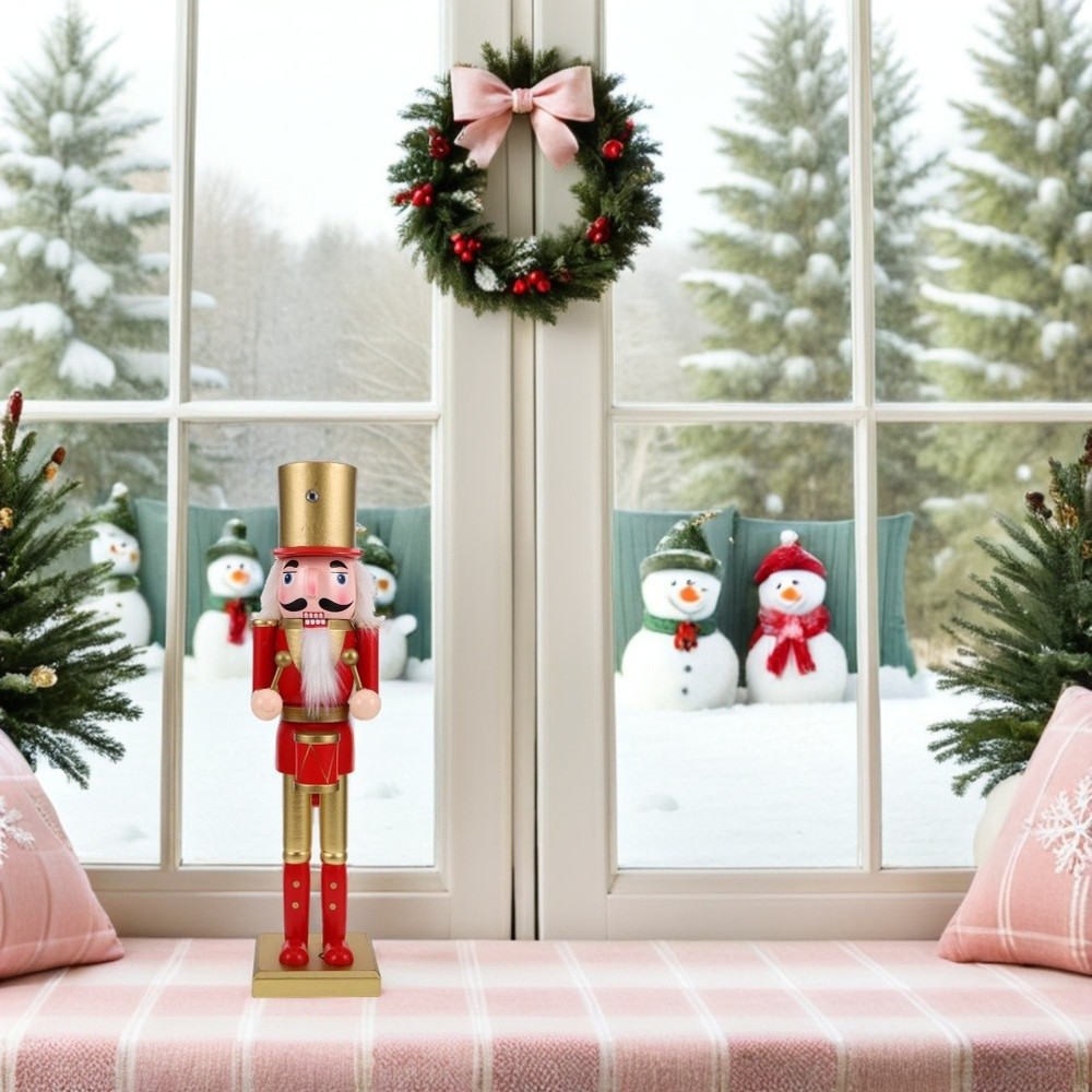Wooden Nutcracker Decorations Nutcrackers Christmas Soldiers