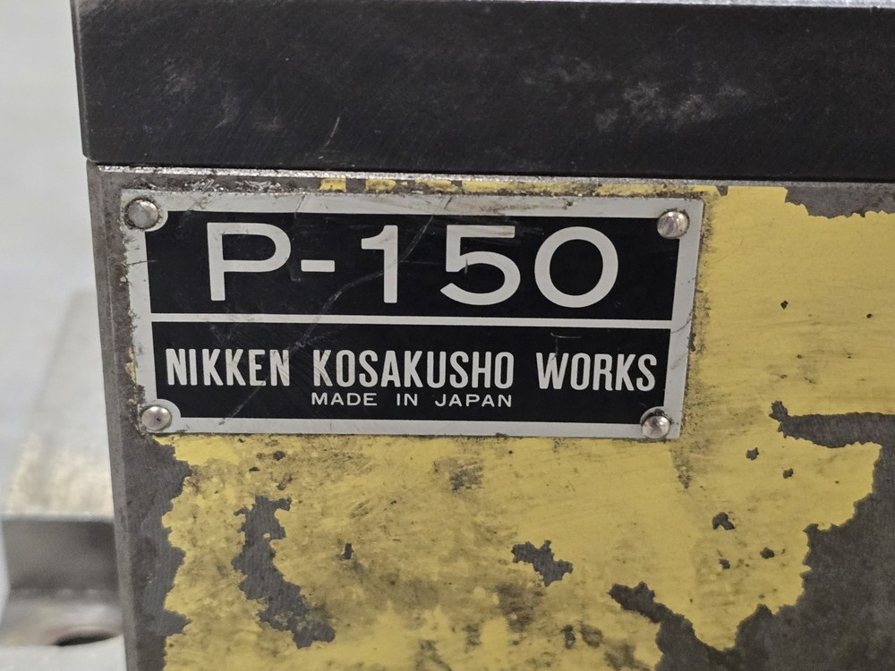 Nikken P-150 Rotary Table Tail Stock