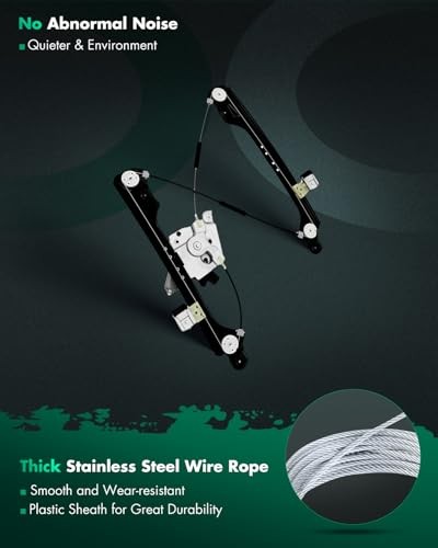 Front Left Driver Side Power Window Regulator with Motor Replacement 751-966