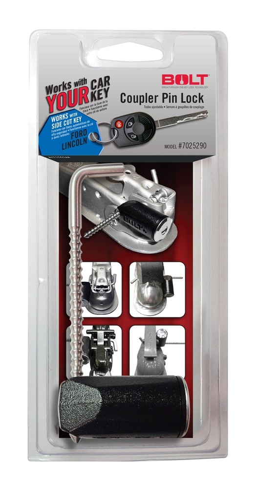 BOLT 7025290 Trailer Hitch Lock