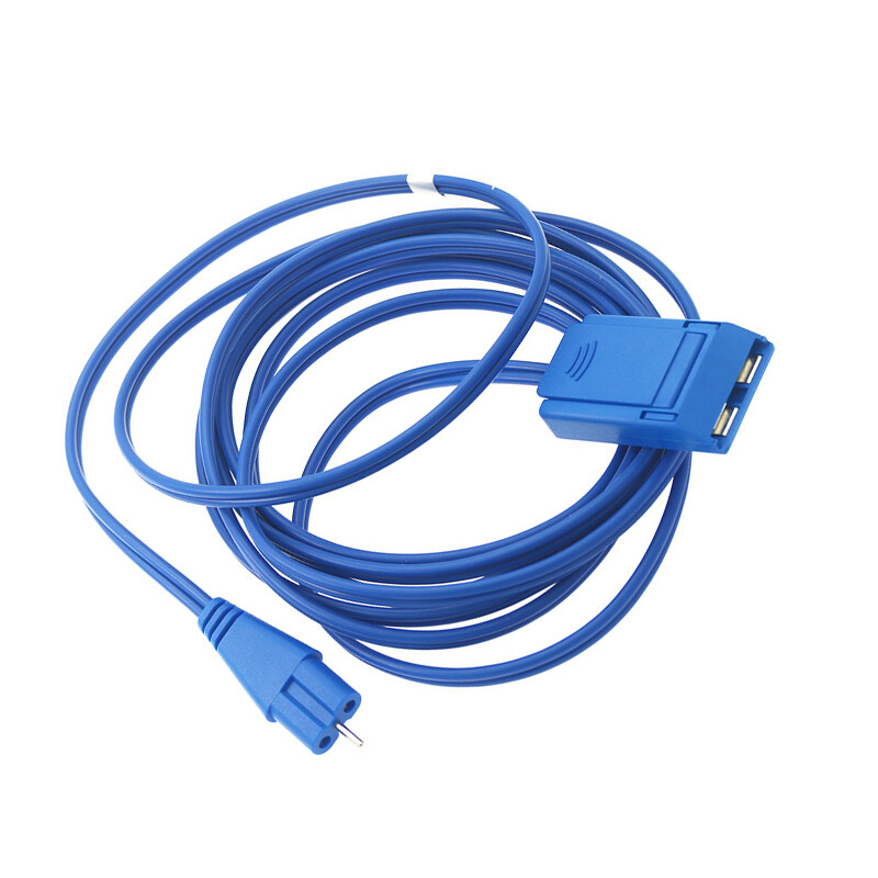 2pcElectric Knife Negative Plate Connecting/loop Line Electrocautery REM Plug 3M