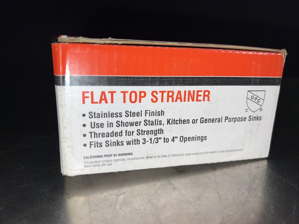 Nos Surplus B&K Flat Top Strainer 133-201