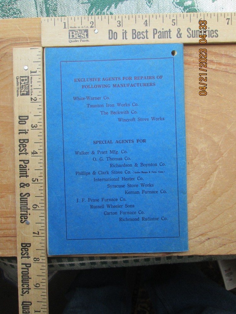 huse & carleton hardware catalog 1937