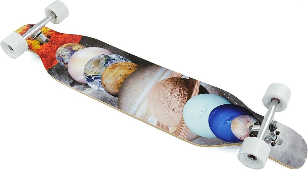 Longboard Cruiser Maple 42in Drop-Through Freeride Urban Commuting