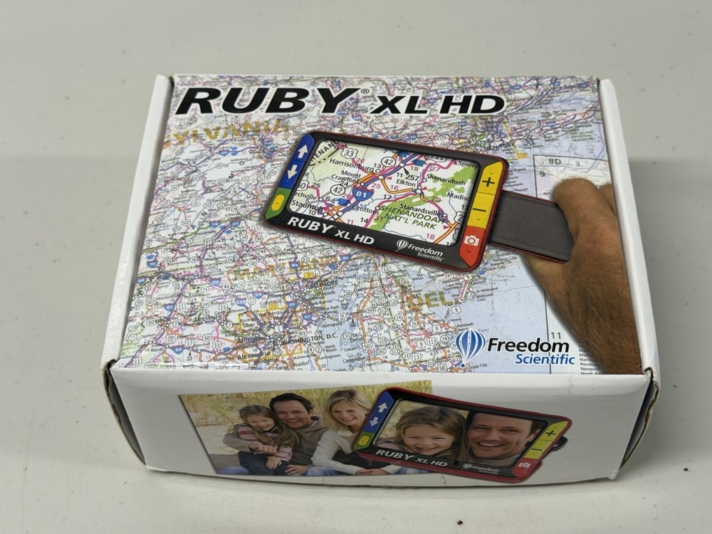 Freedom Scientific RUBY XL HD Handheld 5'' Video Magnifier - Tested - Read Desc!