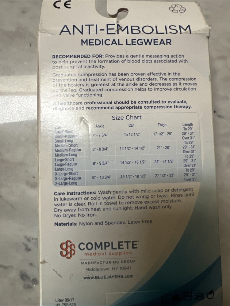 anti embolism stockings