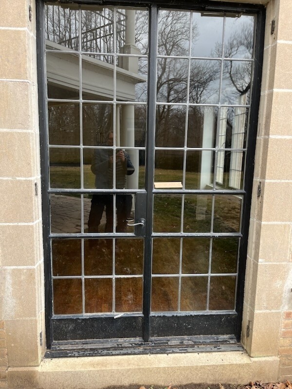 EXCEPTIONAL BRONZE ENTRANCE-WAY