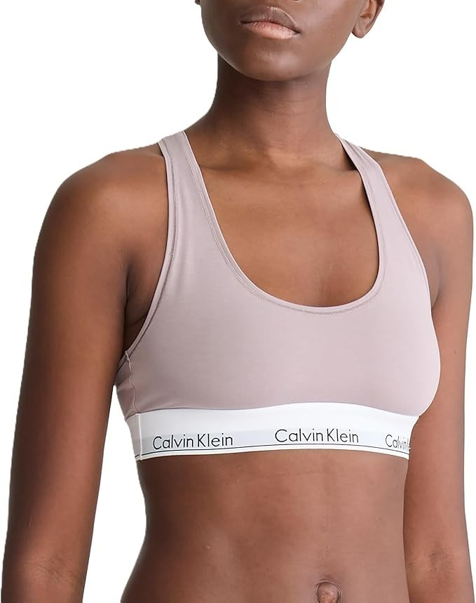 NWT Calvin Klein Women's Modern Cotton Unlined Wireless Bralette