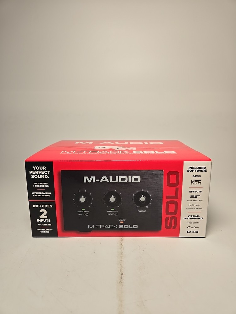 M-Audio M-Track Solo USB Audio Interface