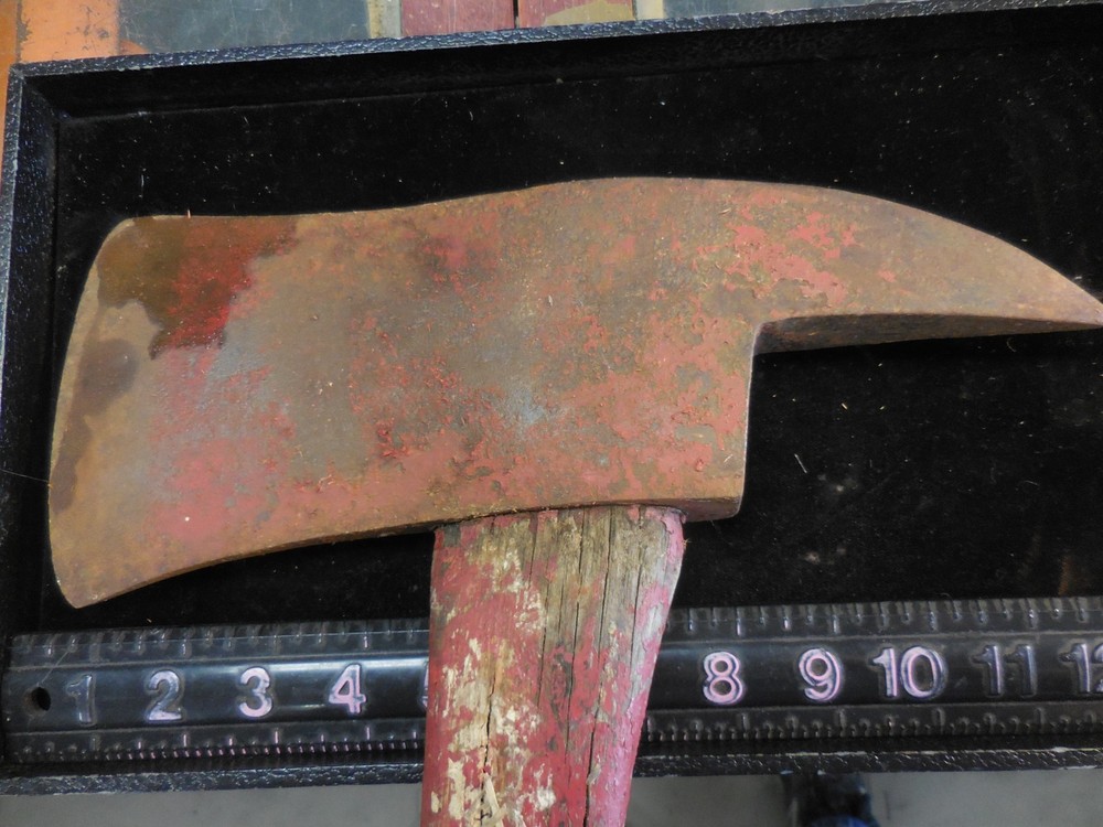 Vintage Axe Forestry Fireman's Unbranded ---BROKEN HANDLE