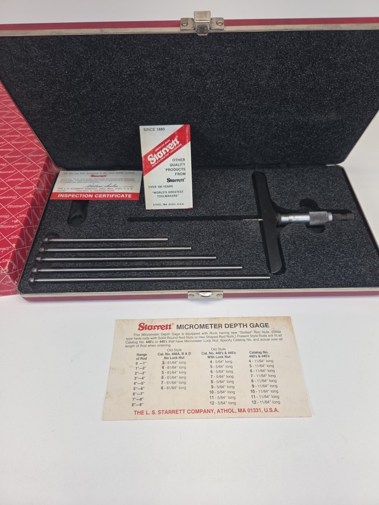445DZ-6RL Depth Micrometer