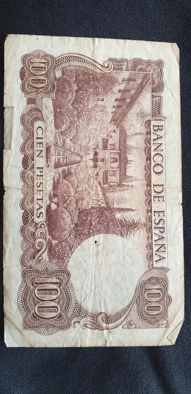 Spain 1970 100 pesetas