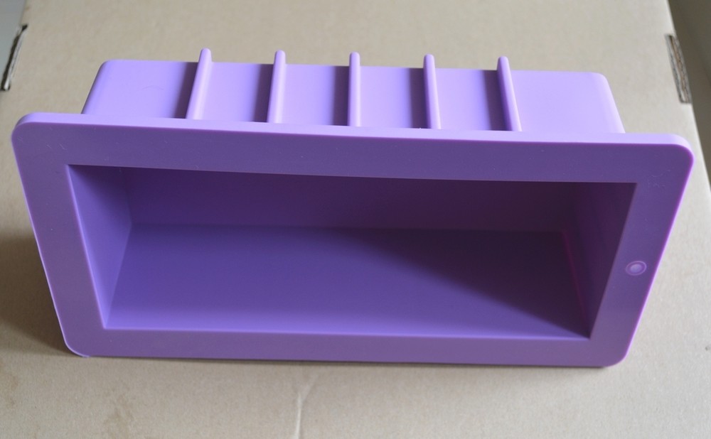 Solid Soap Mold Silicone Cake Chocolate Bar Loaf Candle Making Mould Craft Tool