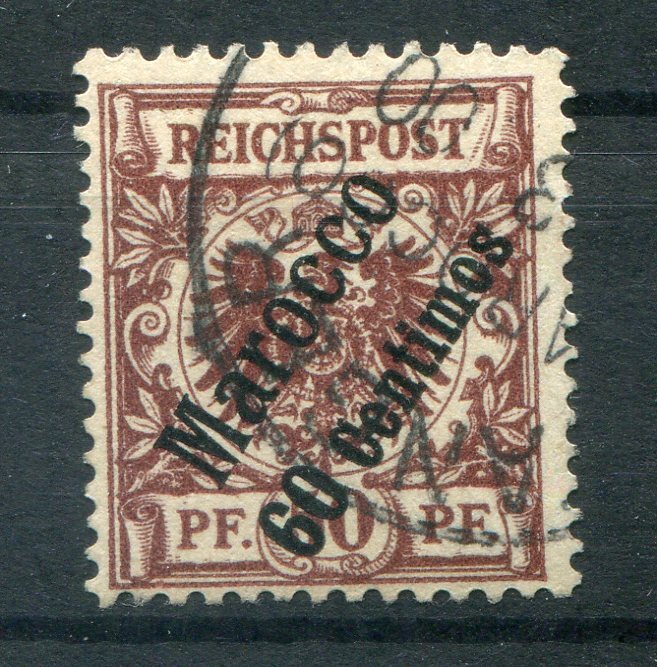 Morocco 6 impeccable gest. 50EUR (79040)