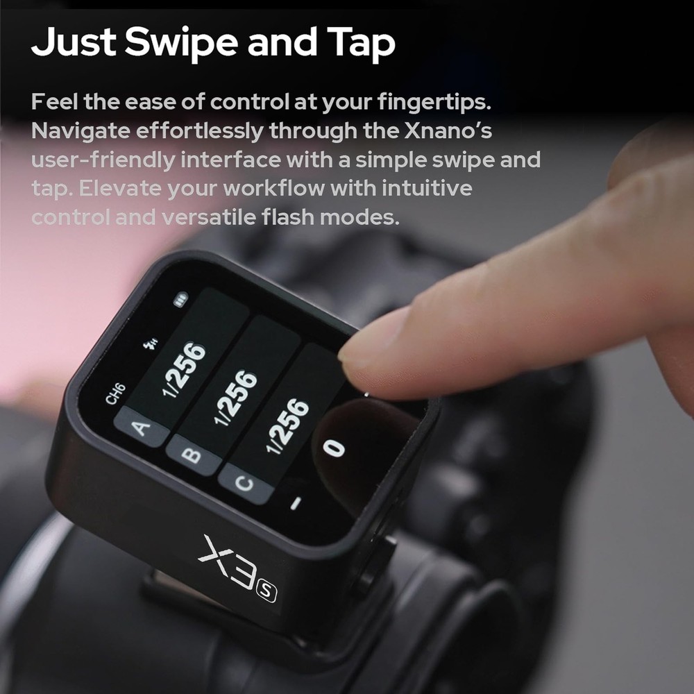 GODOX X3S 2.4G Wireless Flash Trigger Transmitter TTL Autoflash with Large OL...