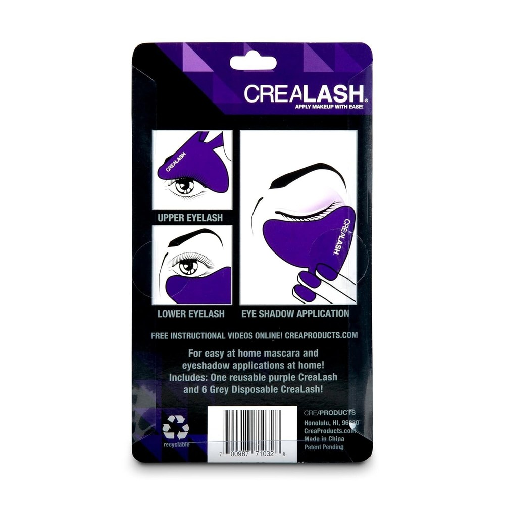 Original CreaLash Eye Shadow & Mascara Applicator - Upper & Lower Eyelash Tool f