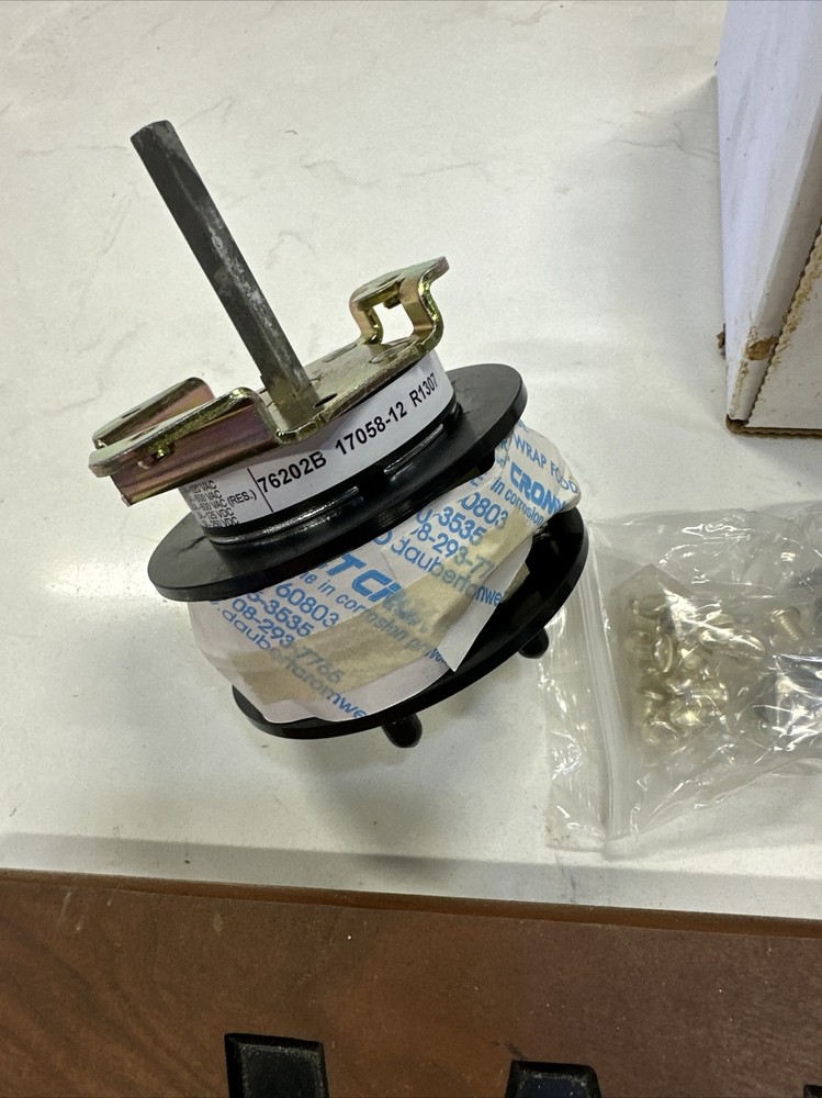 Shallco Open Frame Rotary Switch 76202B 17058-12 Brand New