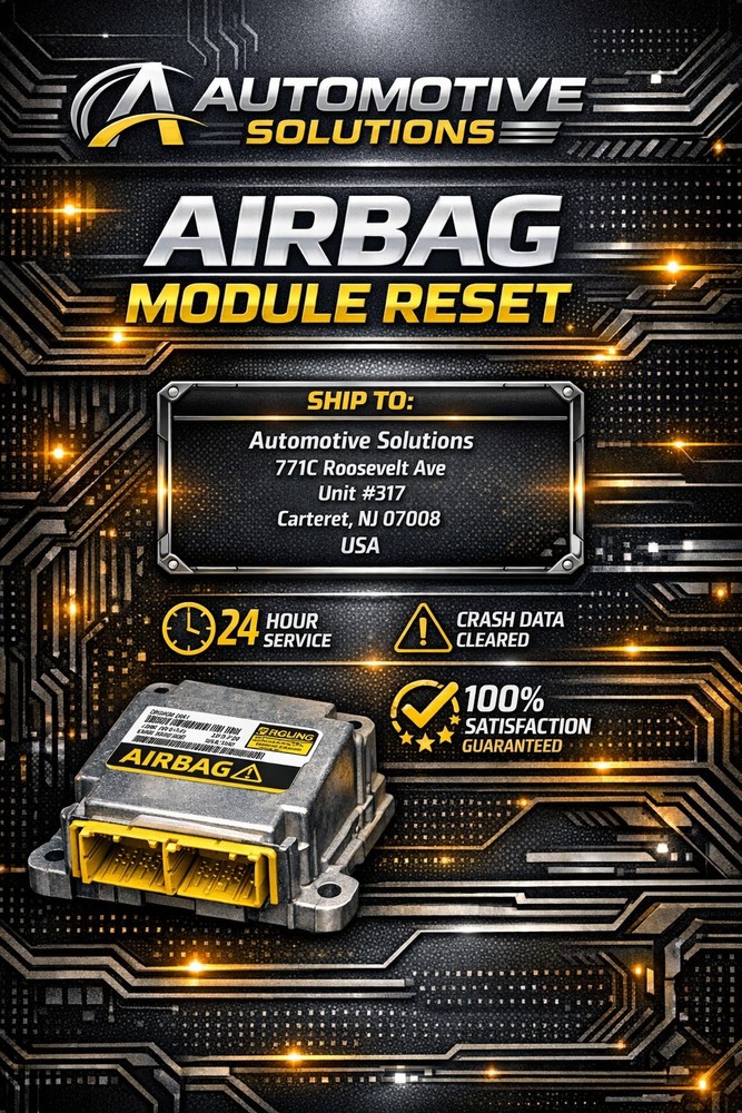 SRS Module Reset Service For All Honda