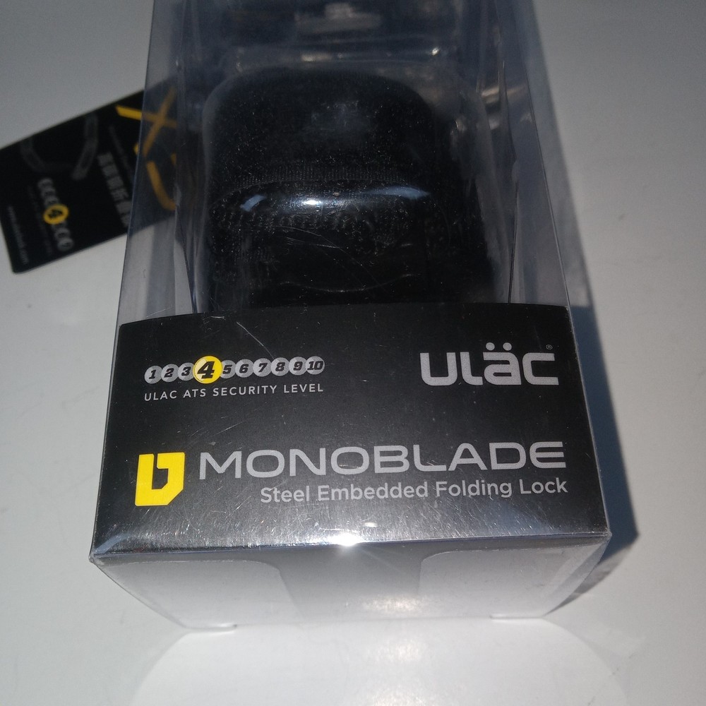 ULAC MONOBLADE X3 Folding Lock Bicycle Security Bike Key Lock