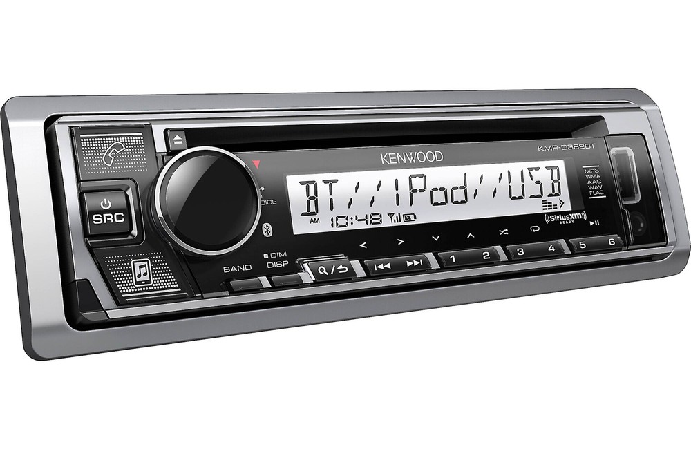 Kenwood KMR-D382BT Bluetooth Marine CD Receiver