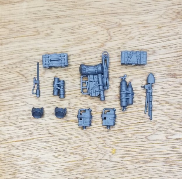 Warhammer 40k Necromunda Bits: Cargo-8 Ridgehauler Accessories