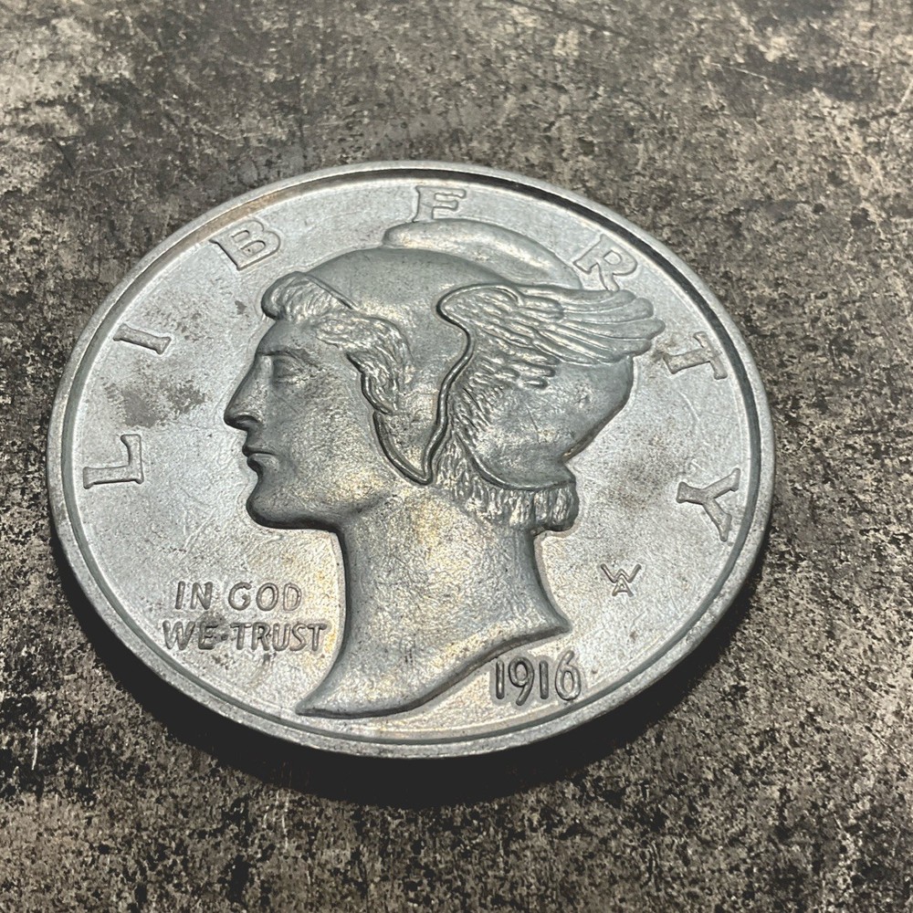 Novelty 1916 Oversized Vintage Dime