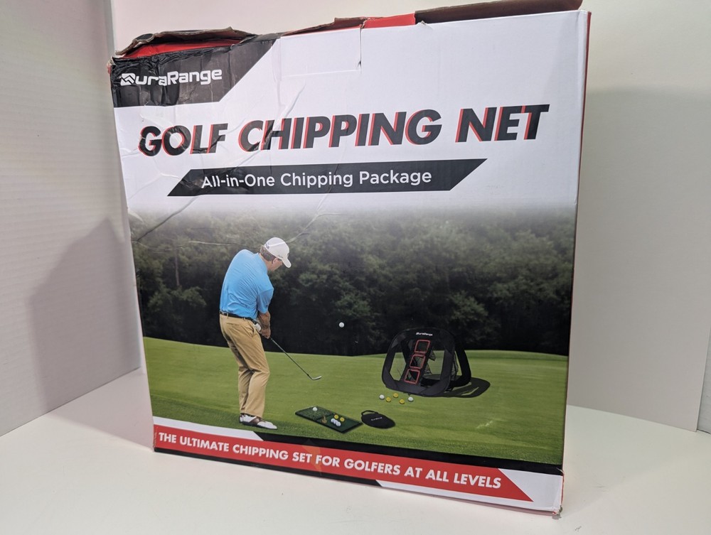 DURARANGE Pop-up Golf Chipping Net Set - Foldable Training Kit