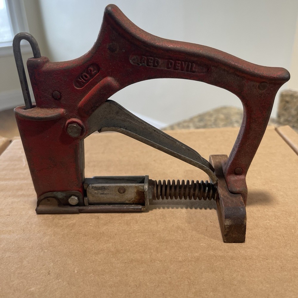 Red Devil No.2 Glazing Point Gun Window Sash Picture Frame