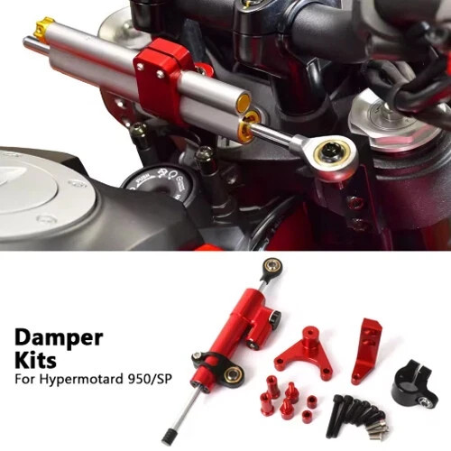 Steering Stabilizer Damper Mounting Bracket Kit For Ducati Hypermotard 950 SP