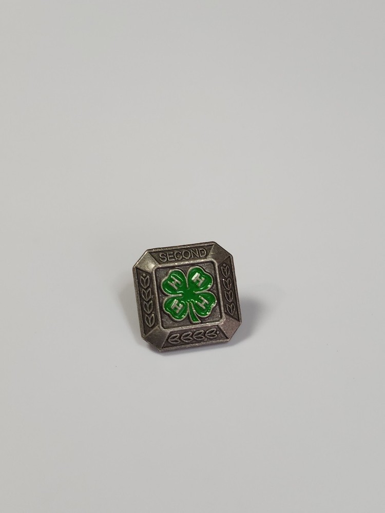 4H Second Place Award Lapel Pin **