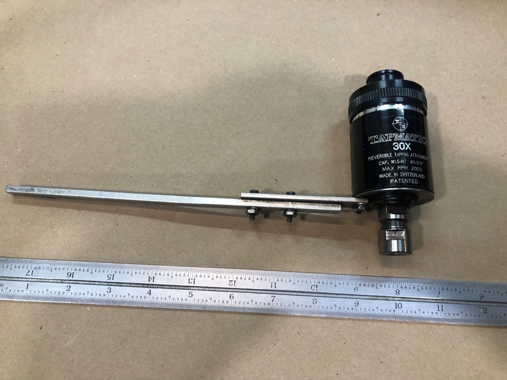 TAPMATIC 30X REVERSIBLE TAPPING ATTACHMENT #0- 1/4"