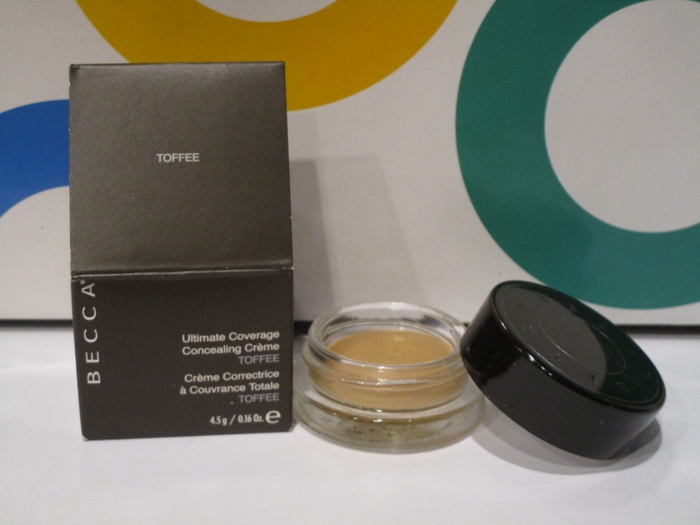 BECCA ~ ULTIMATE COVERAGE CONCEALING CREME ~ TOFFEE ~ 0.16 OZ