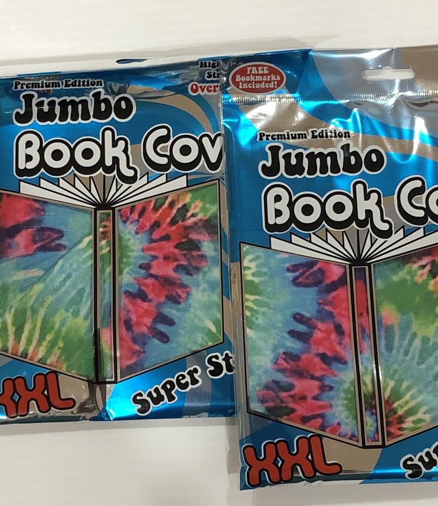 Book Covers XXL Super Stretchy Premium, Edition, Assorted Designs