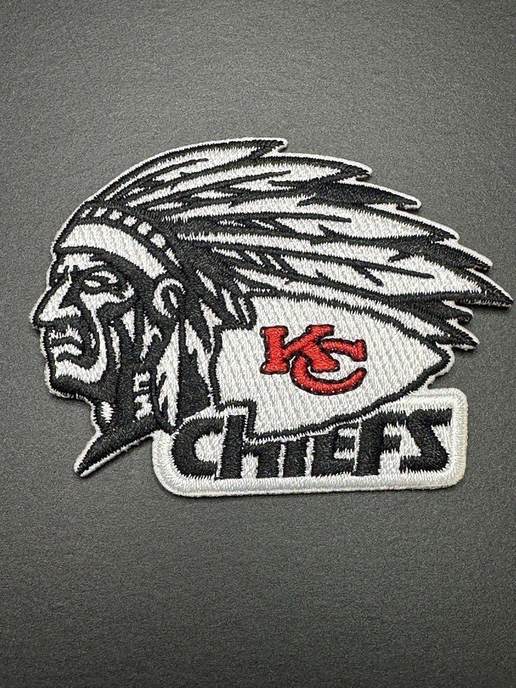 KC Chiefs Embroidered Iron On Patch