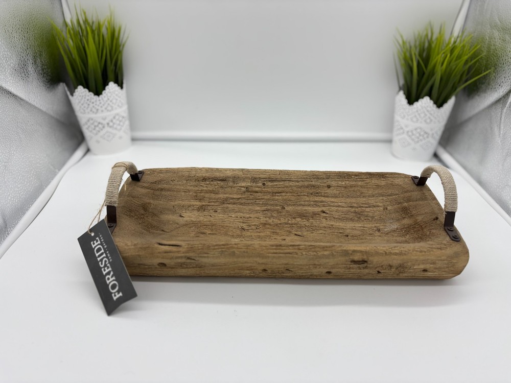 Carved Wood Tray