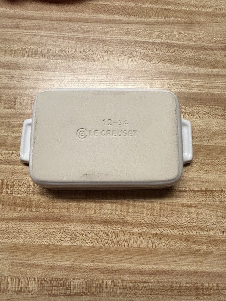 Le Creuset Stoneware Small Rectangular Baker, White
