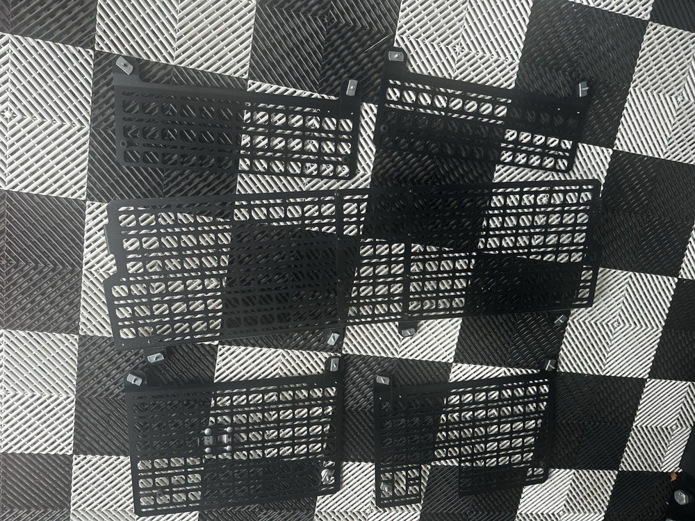 BuiltRight Industries Bedside Rack Molle Panel System for 20+ Jeep Gladiator