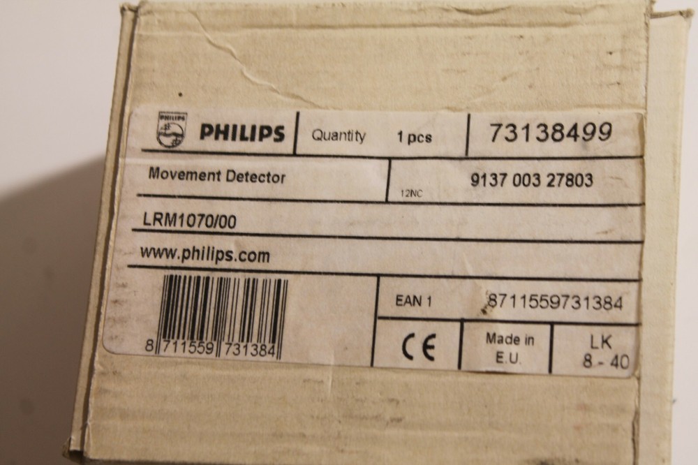Philips LRM1070/00 Movement Detector NEW