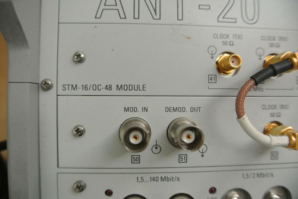 WWG Acterna ANT-20SE Advanced Network Tester W/ Jitter Analyzer/Generator