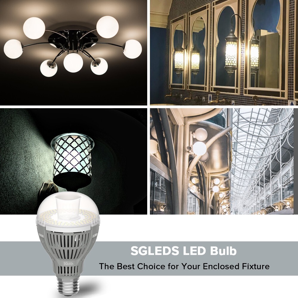 4 Pack 200W Equivalent LED Light Bulb A21 5000K 16W Home Energy Saving Efficient