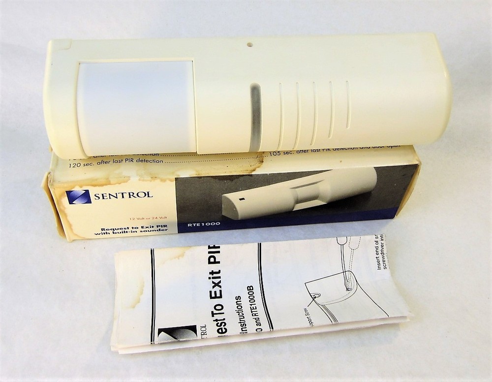 Sentrol RTE1000 Request to Exit PIR New in Box