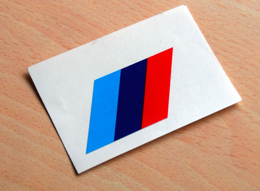 2x sides and 1x rear M sticker for E85 / E86 Z4m