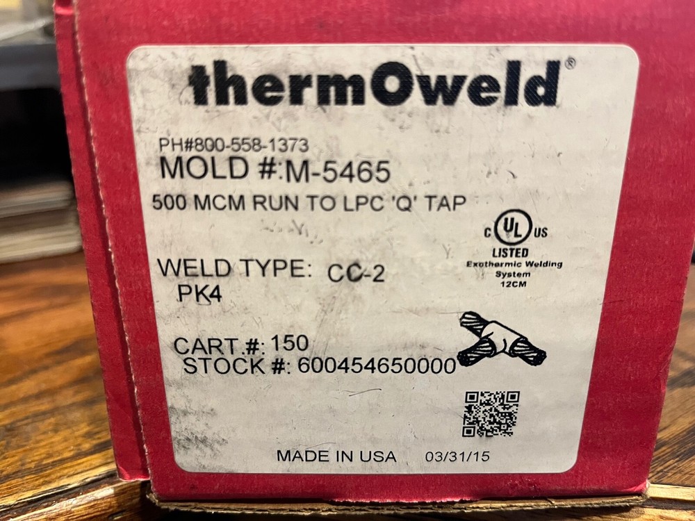 Thermoweld Mold # M-5465