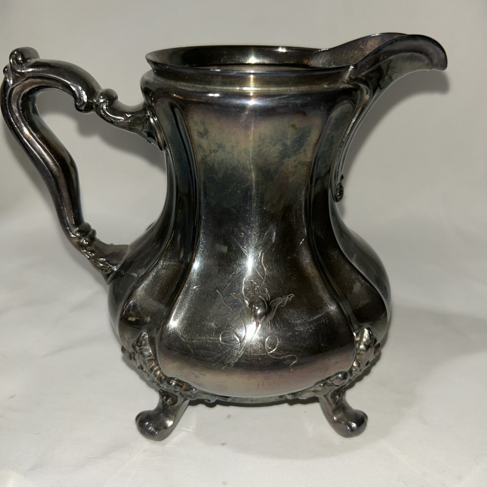 F.B. Rogers Silver Co # 1206 creamer silverplated
