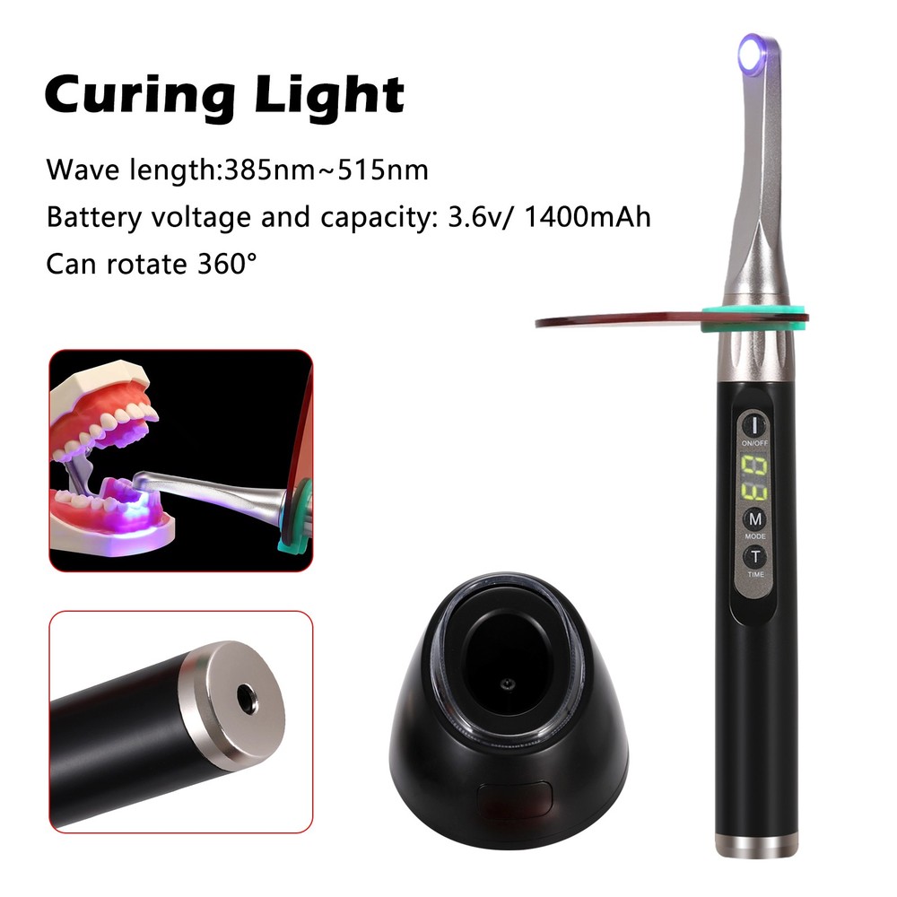 Dental iLed Max 1 Second Curing Light LED Curing Lamp 2500mw/cm² 10W 1S 1 Sec