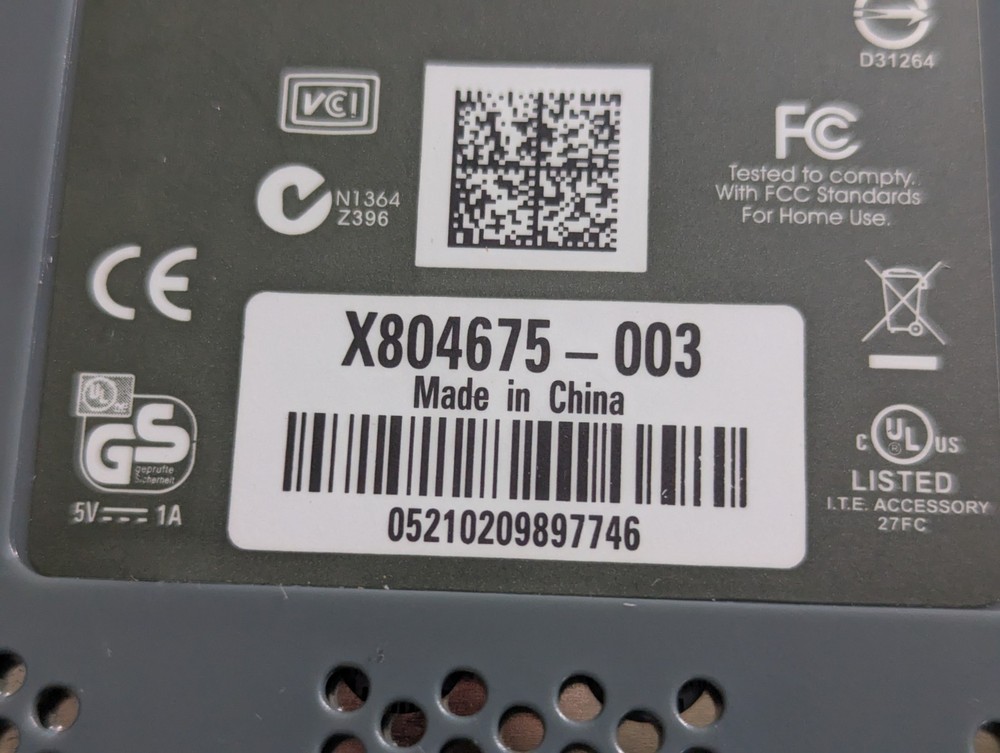 XBox 360 320GB EXTERNAL HARD DRIVE NEW Tested!
