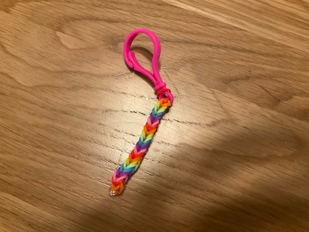 Rainbow Loom Keychain “Rainbow paradise”