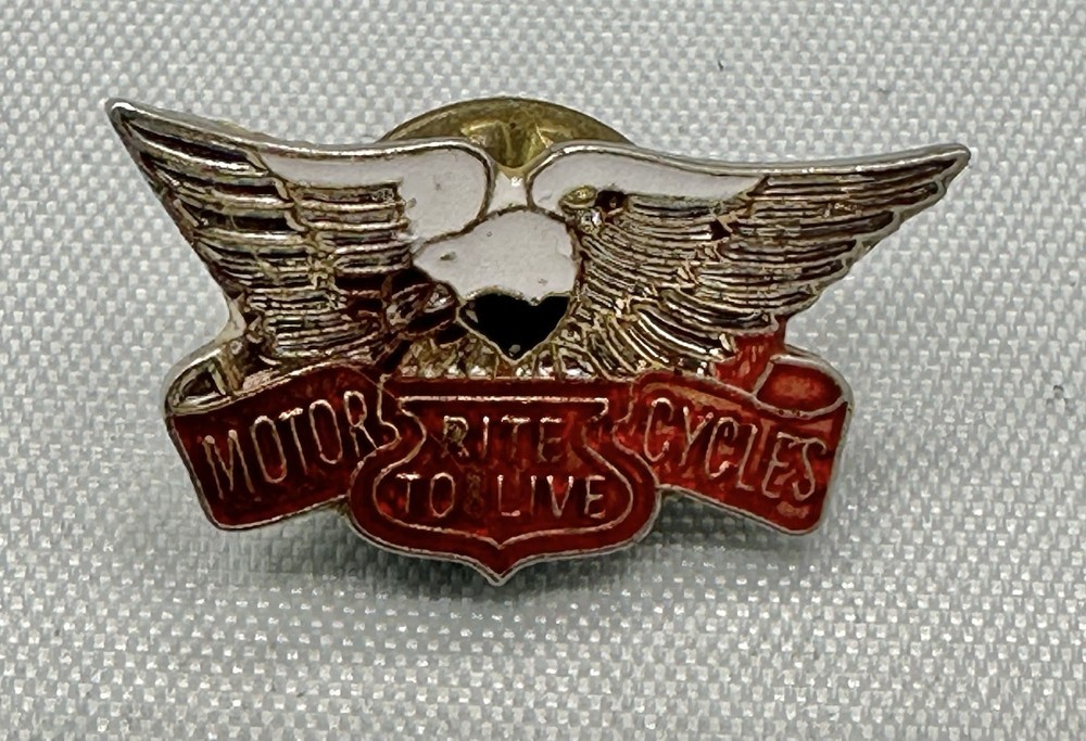 Motorcycles Rite to Live pin (2J)